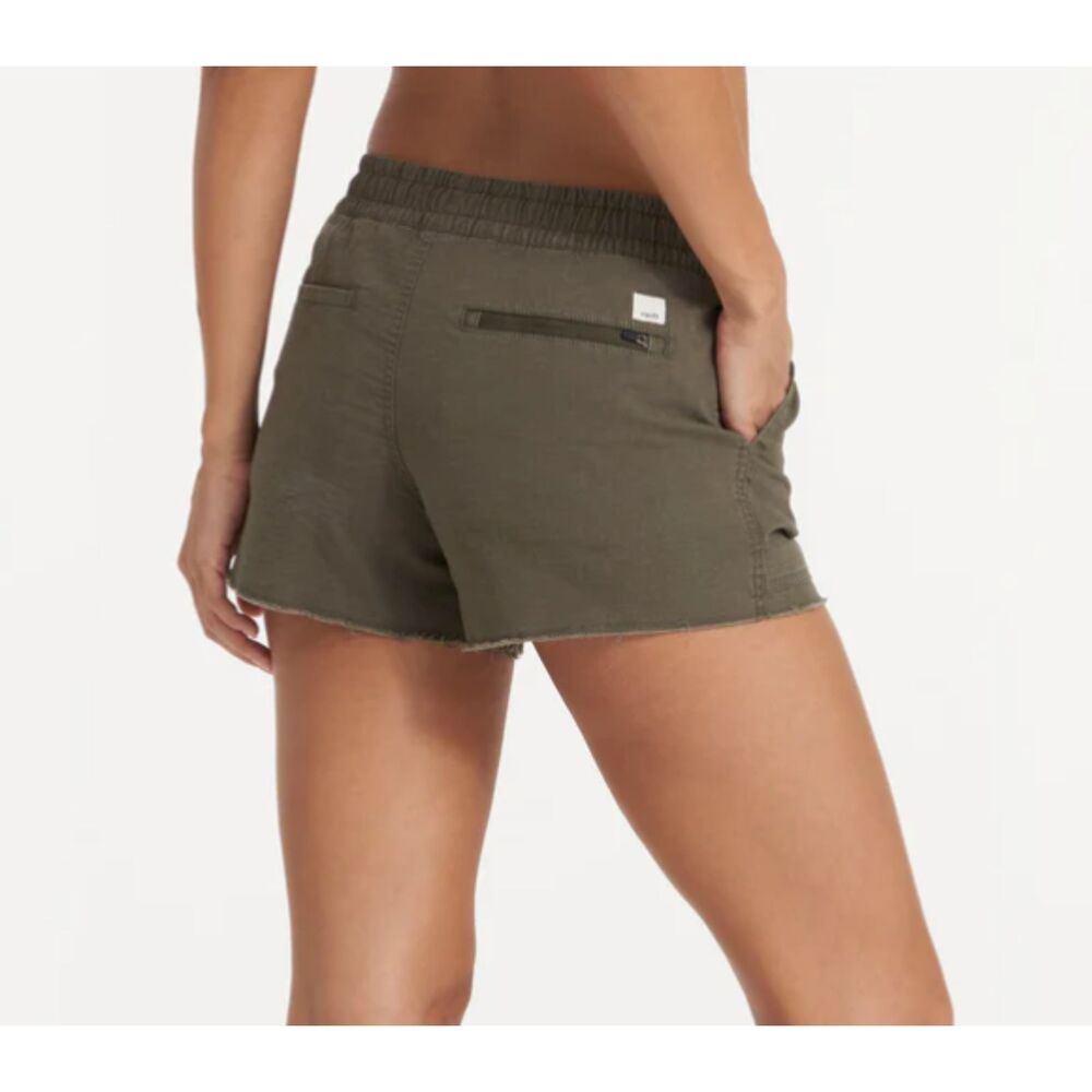 ~ VUORI Med Vintage Ripstop Short DuraTerra Rust Terracotta Womens Cut Off VW385 - Picture 4 of 16